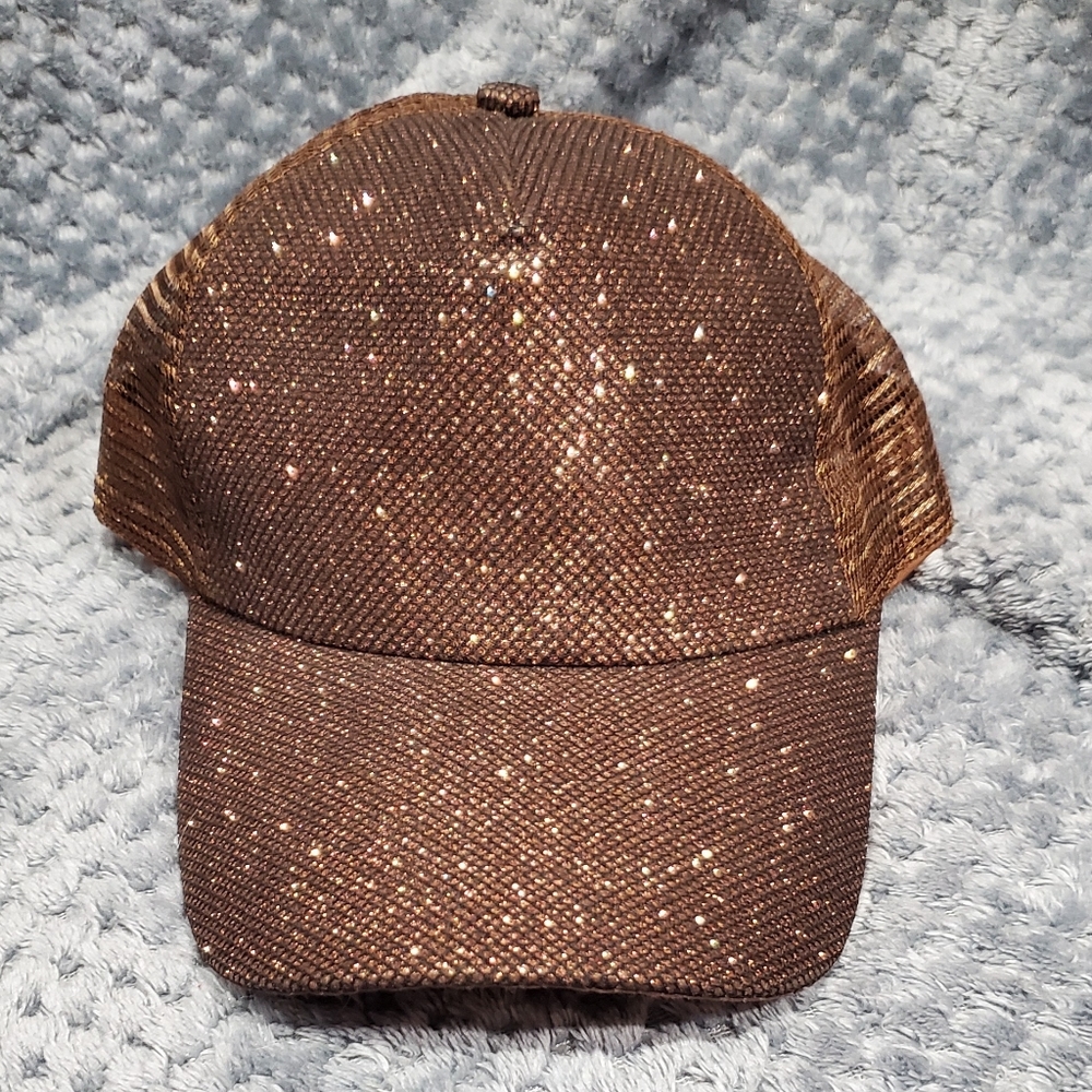 Glittery Baseball Cap Hat